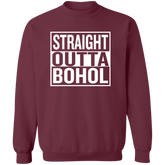 Straight Outta Bohol Unisex Crewneck Pullover Sweatshirt